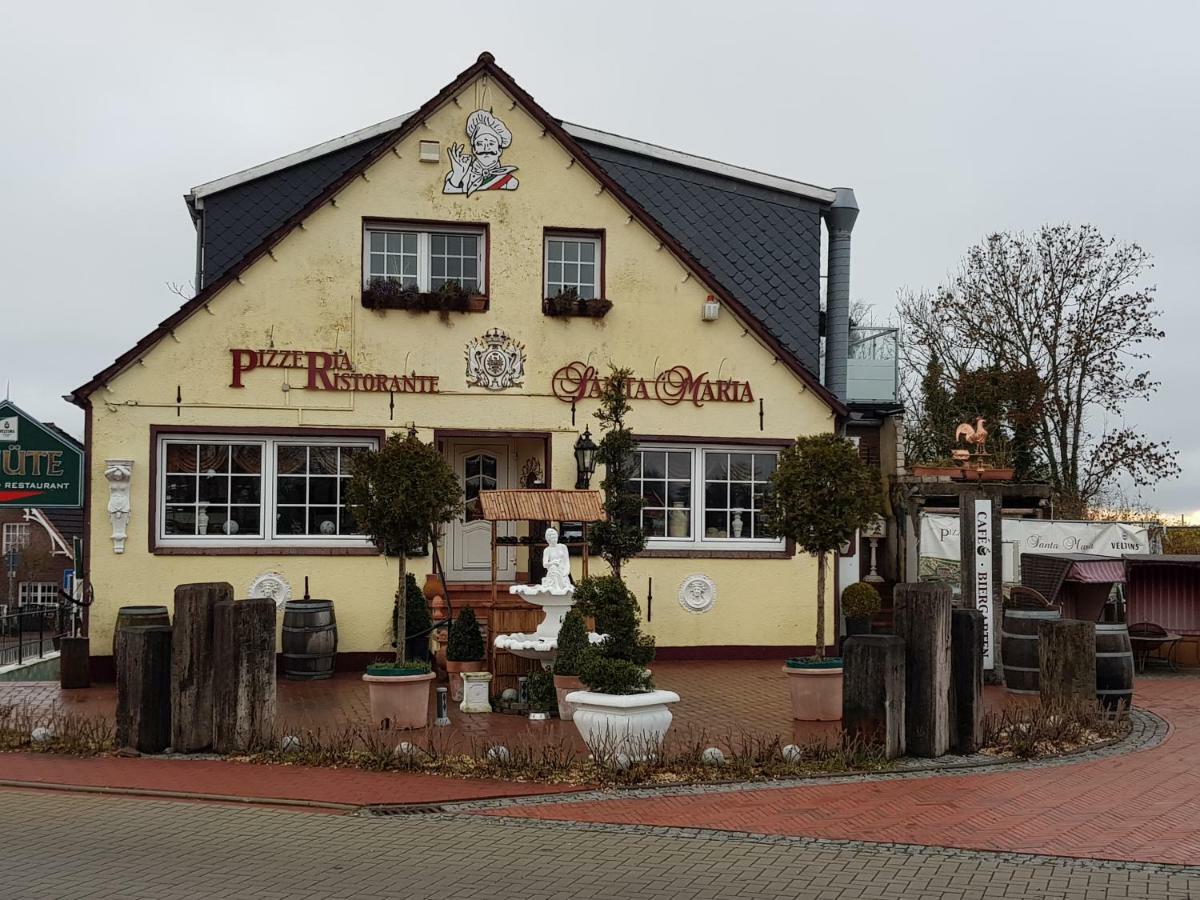 Kleine Möwe Ferienwohnung Dornumersiel Exterior foto